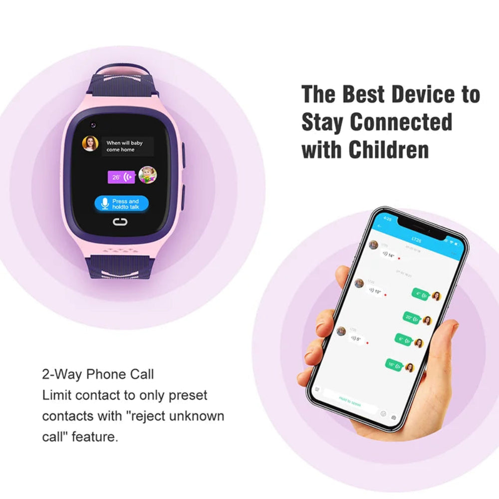 子供用防水タッチスクリーンカメラ付きGPSスマートウォッチ