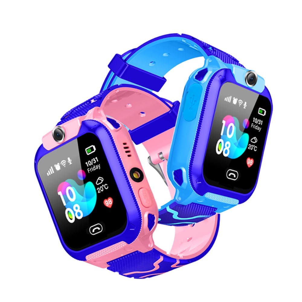 キッズGPSスマートウォッチ 防水カメラとSOSロケーター付き