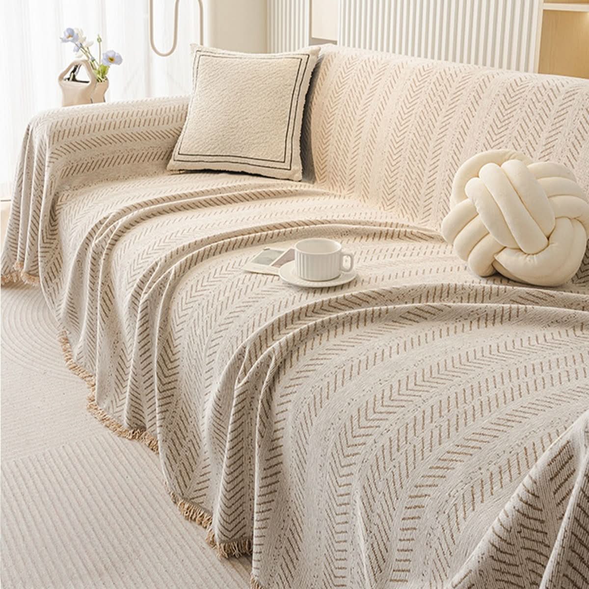 CozyWeave Chenille kanapéhuzat karcálló és gépben mosható kanapékhoz