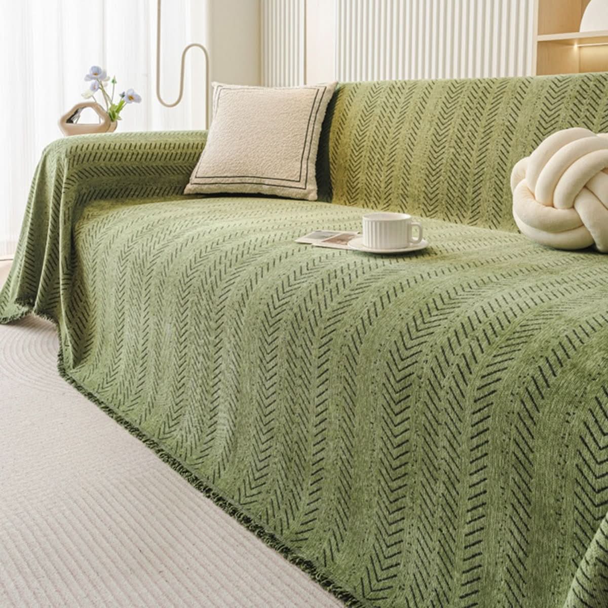 CozyWeave Chenille kanapéhuzat karcálló és gépben mosható kanapékhoz