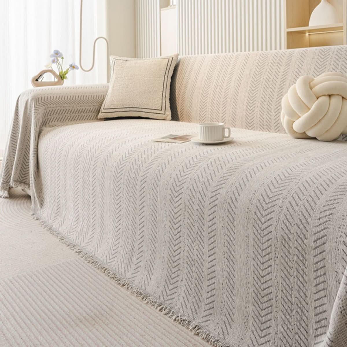 CozyWeave Chenille kanapéhuzat karcálló és gépben mosható kanapékhoz