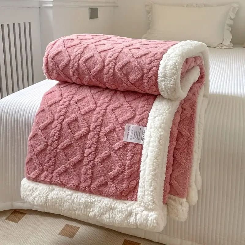 CozyCloud Sherpa takaró luxus kétoldalas polár pléd kanapékhoz