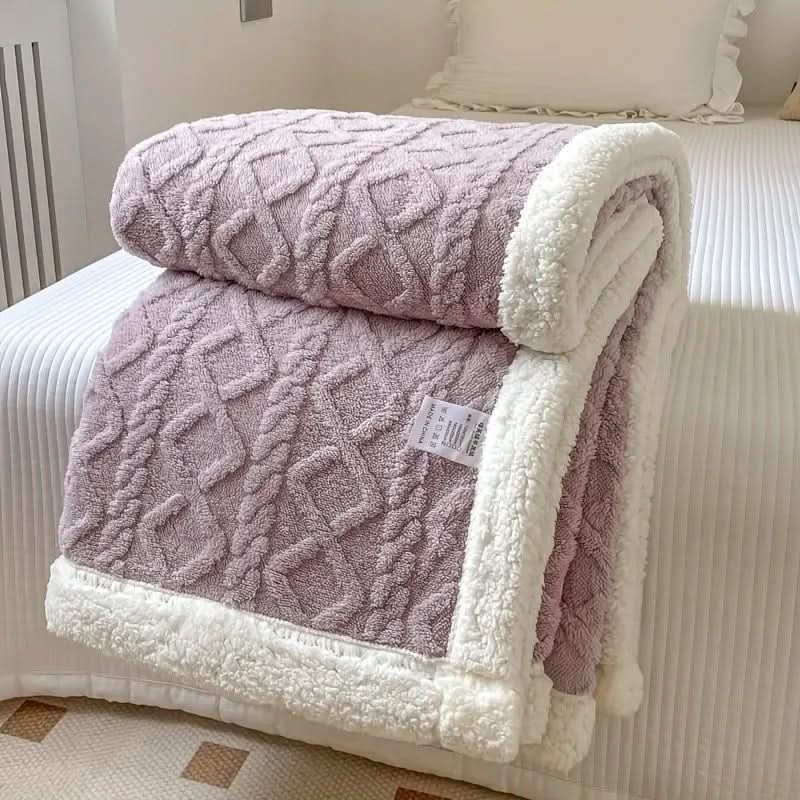 CozyCloud Sherpa takaró luxus kétoldalas polár pléd kanapékhoz