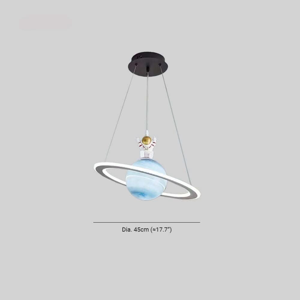 LED Cosmo Orb Hanging Lamp For Kids Enchanting Glowing Space Room Decor