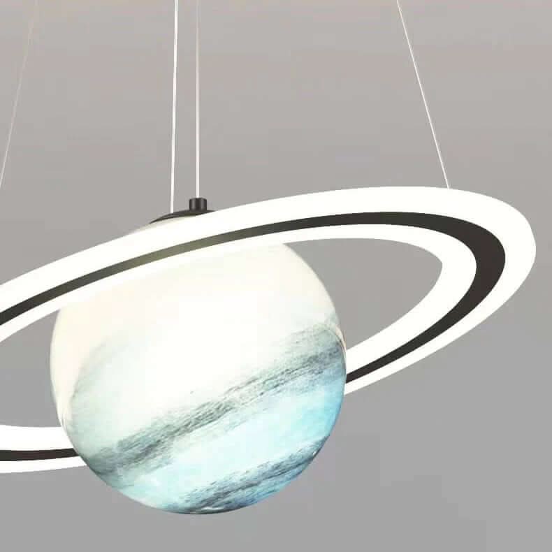 LED Cosmo Orb Hanging Lamp For Kids Enchanting Glowing Space Room Decor