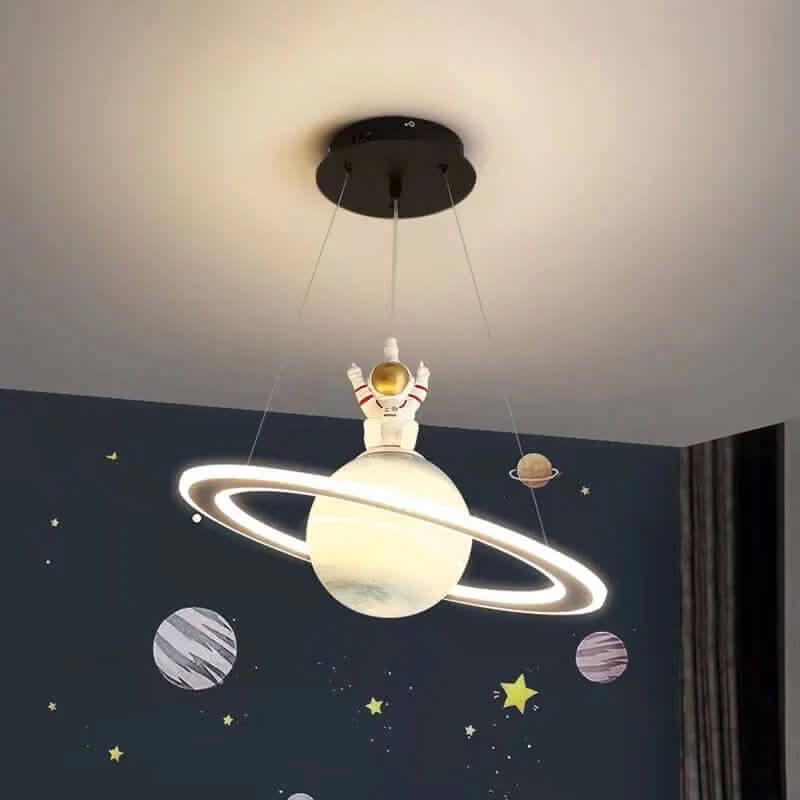 LED Cosmo Orb Hanging Lamp For Kids Enchanting Glowing Space Room Decor
