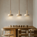 CalmAura LED retró fa- és kő mennyezeti lámpa nyugtató hangulathoz