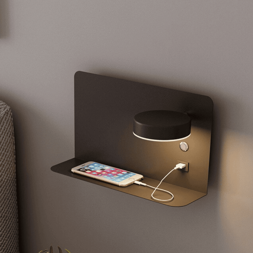 AuraLinx USB LED fali lámpa otthoni hangulatvilágításhoz háromszínű módokkal