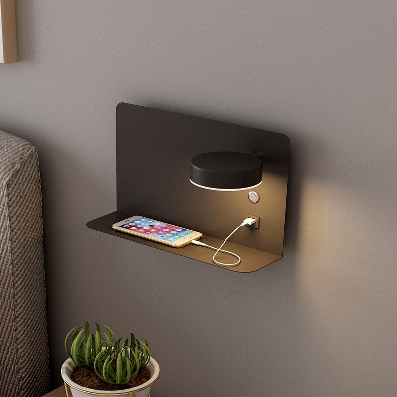 AuraLinx USB LED Wall Light For Home Ambient Lighting With Triple Color Modes