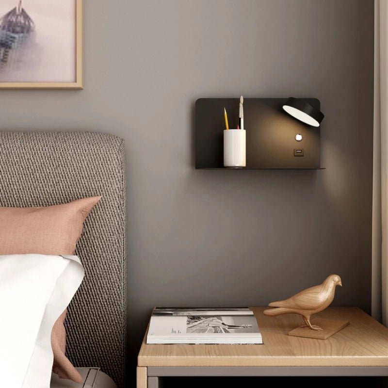 AuraLinx USB LED Wall Light For Home Ambient Lighting With Triple Color Modes