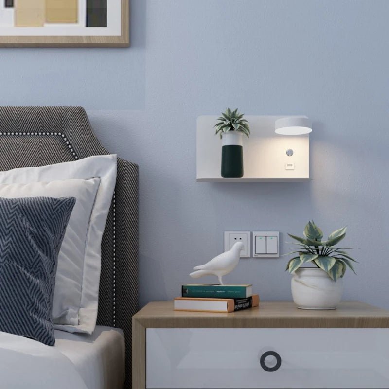 AuraLinx USB LED Wall Light For Home Ambient Lighting With Triple Color Modes