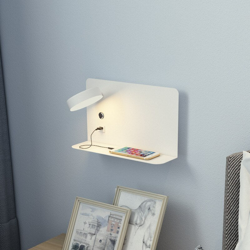 AuraLinx USB LED fali lámpa otthoni hangulatvilágításhoz háromszínű módokkal