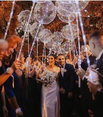 LumaGlow LED Parti Lufik Újrahasználható Sugárzó Fény az Emlékezetes Bulikhoz