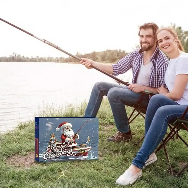 AquaForge Horgász Csali Adventi Naptár 2025: 24 Valósághű Csali Horgászoknak
