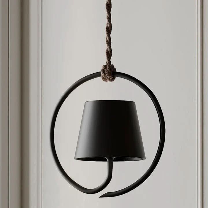 LuxaNest Rechargeable LED Pendant Light for Indoor and Outdoor Patio Ambience