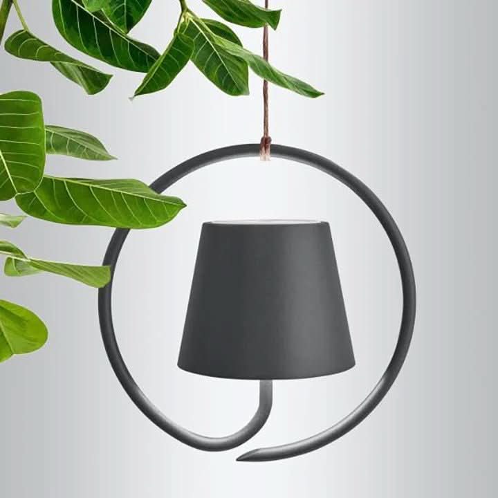 LuxaNest Rechargeable LED Pendant Light for Indoor and Outdoor Patio Ambience