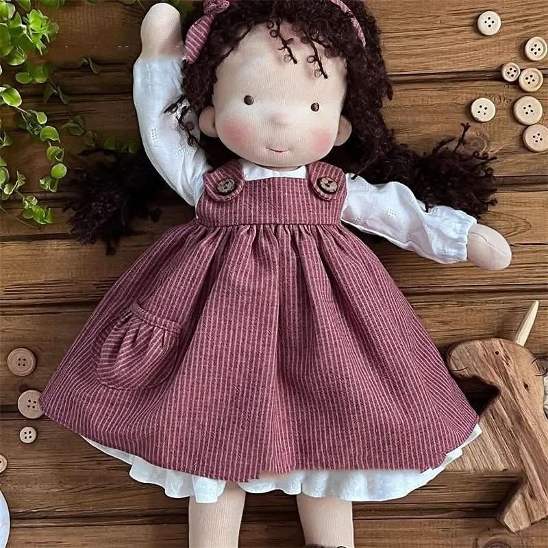 Aurora Waldorf baba kiegészítőkkel gyerekeknek, biztonságos, 100 százalék pamutból