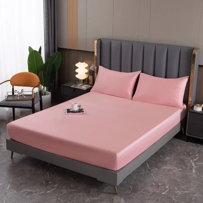 ヴェルーラ マルベリーシルク フィットシーツ（深ポケット付き） 暖かい方に快適な涼感