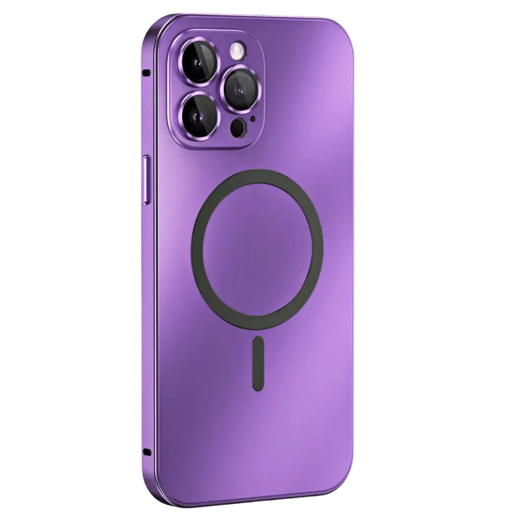 ApexGuard vékony mágneses fém tok iPhone-hoz, ütés- és karcálló védelem