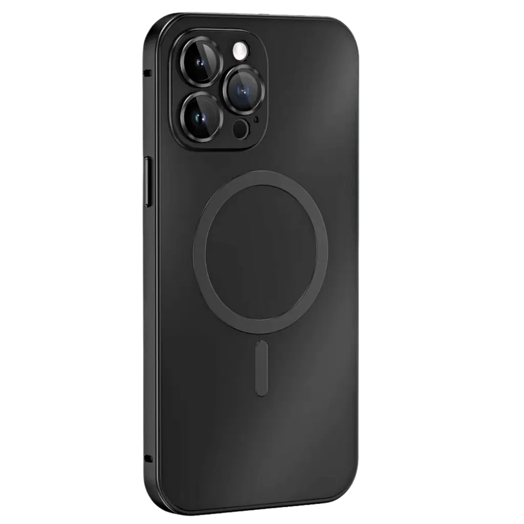 ApexGuard vékony mágneses fém tok iPhone-hoz, ütés- és karcálló védelem