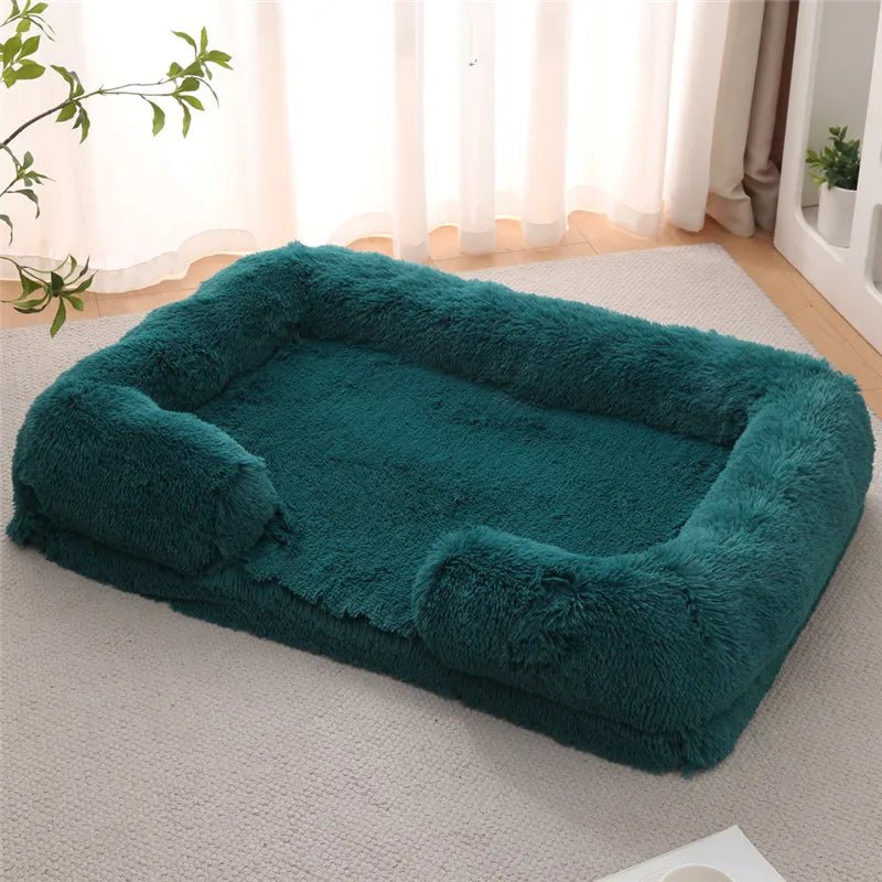 CozyPaws ortopéd memóriahabos kutyaágy puha oldaltámaszokkal