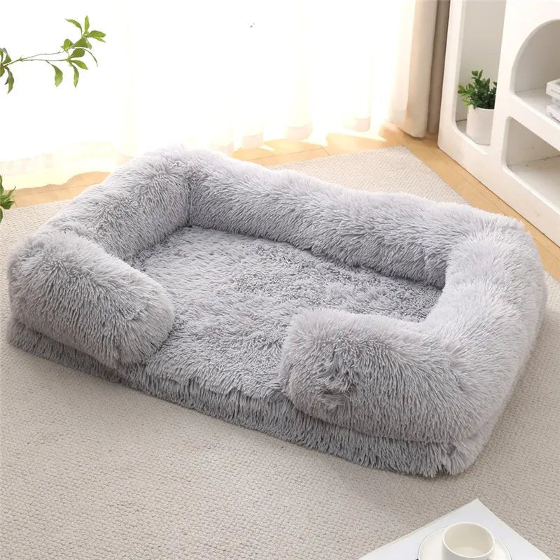 CozyPaws ortopéd memóriahabos kutyaágy puha oldaltámaszokkal