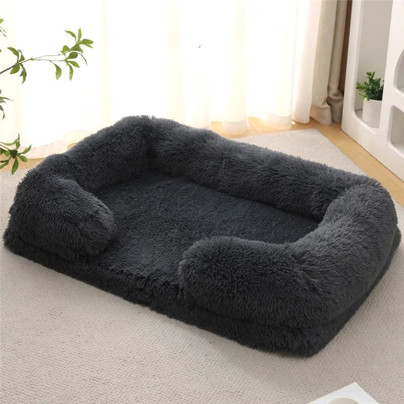 CozyPaws ortopéd memóriahabos kutyaágy puha oldaltámaszokkal