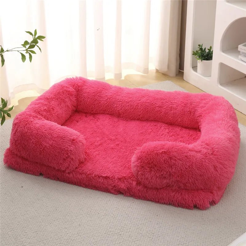 CozyPaws ortopéd memóriahabos kutyaágy puha oldaltámaszokkal