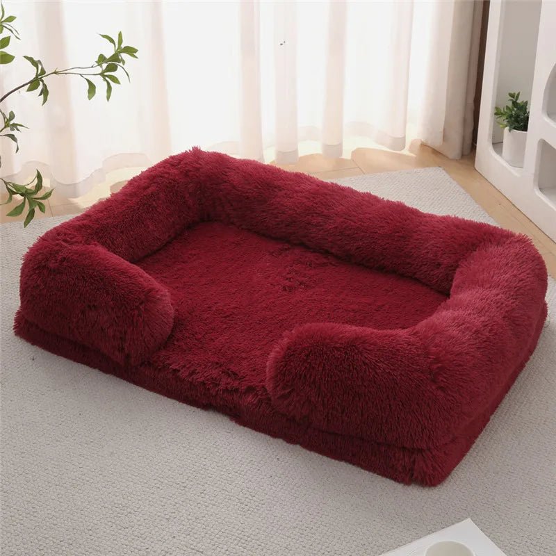 CozyPaws ortopéd memóriahabos kutyaágy puha oldaltámaszokkal