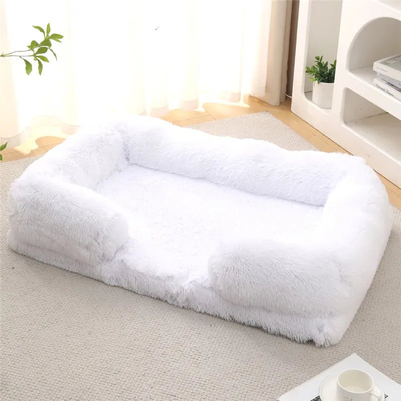 CozyPaws ortopéd memóriahabos kutyaágy puha oldaltámaszokkal