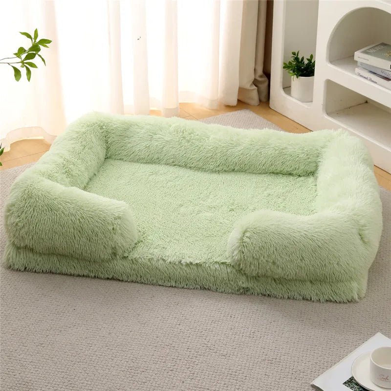 CozyPaws ortopéd memóriahabos kutyaágy puha oldaltámaszokkal