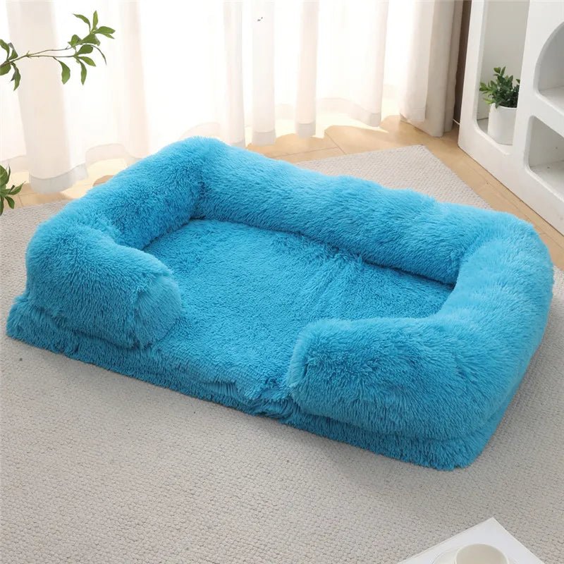 CozyPaws ortopéd memóriahabos kutyaágy puha oldaltámaszokkal