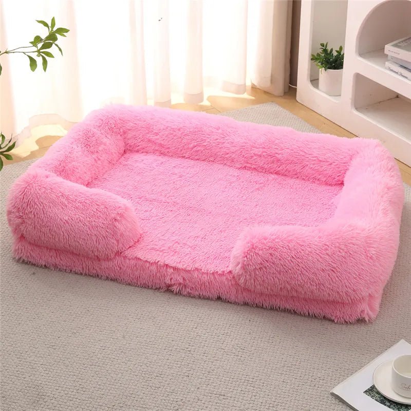 CozyPaws ortopéd memóriahabos kutyaágy puha oldaltámaszokkal