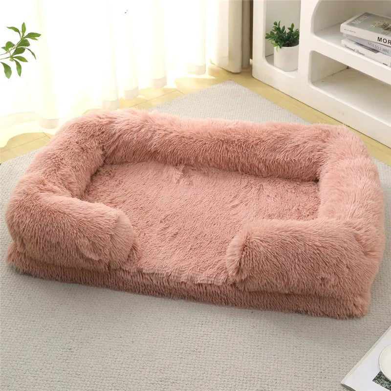 CozyPaws ortopéd memóriahabos kutyaágy puha oldaltámaszokkal