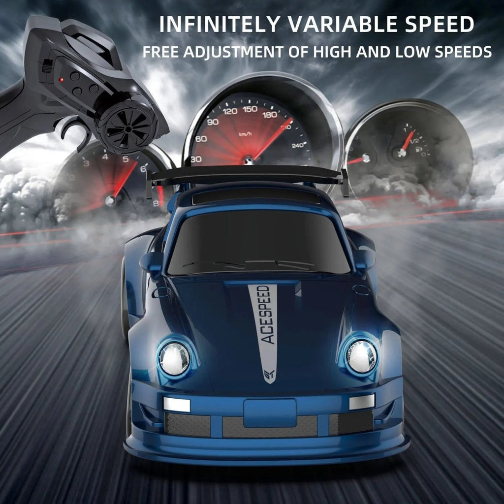 NovaDrive 1:64 ミニレーシングカー 2.4 GHz リモコン＆ドリフトタイヤ付き