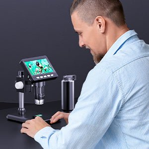 高解像度ディスプレイ搭載フラックスビュー電子はんだ付け用デジタル顕微鏡