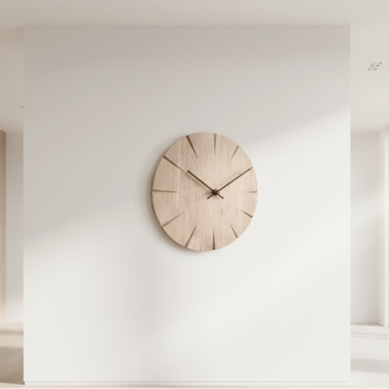 EverCalm tömörfa inga falióra minimalista otthoni és irodai dekorációhoz