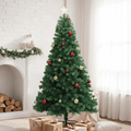 LumaSpruce LED 人工クリスマスツリー 8種類の華やかなライトパターン付き