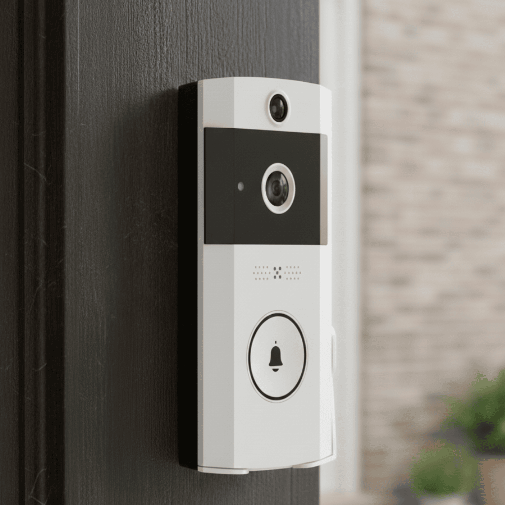 AeroGuard Smart Video Doorbell With Long Battery Life For Homeowners