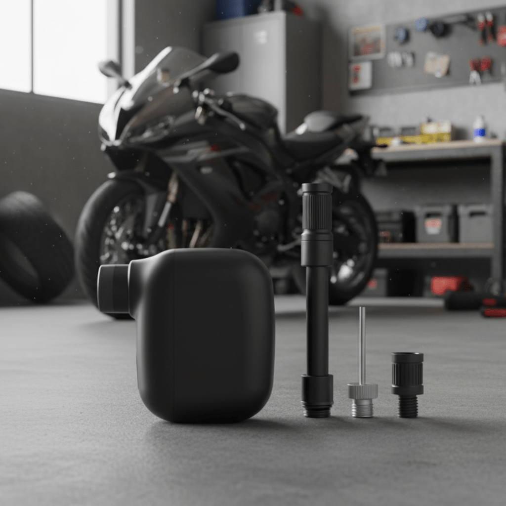 充電式USB-Cミニバイクポンプ 100 PSI サイクリスト向け