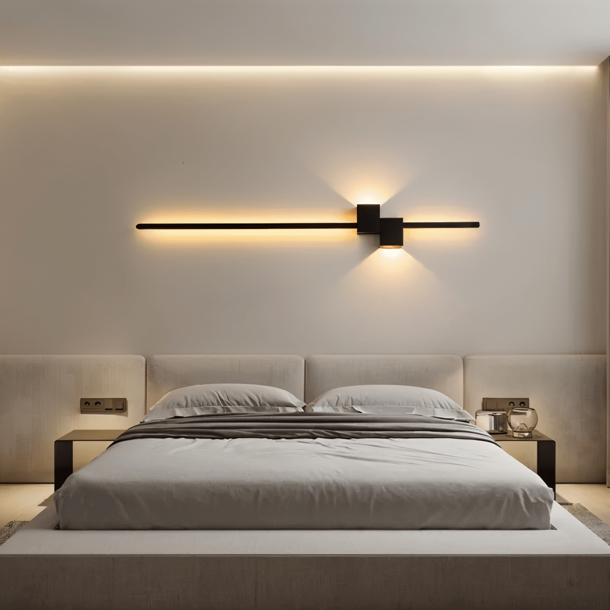 AeroLine Minimalist LED Wall Light For Luxurious Living Rooms With Modern Ambience