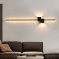 AeroLine minimalista LED fali lámpa luxus nappalikhoz, modern hangulattal