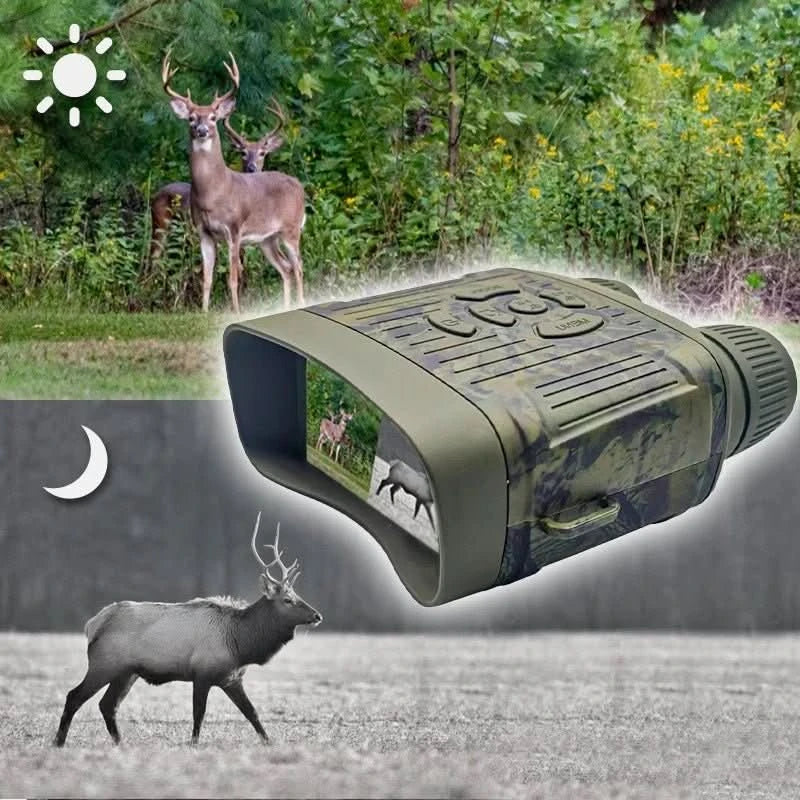 LumaQuest ナイトビジョン双眼鏡 300mの距離測定と録画機能付き ハイカー向け