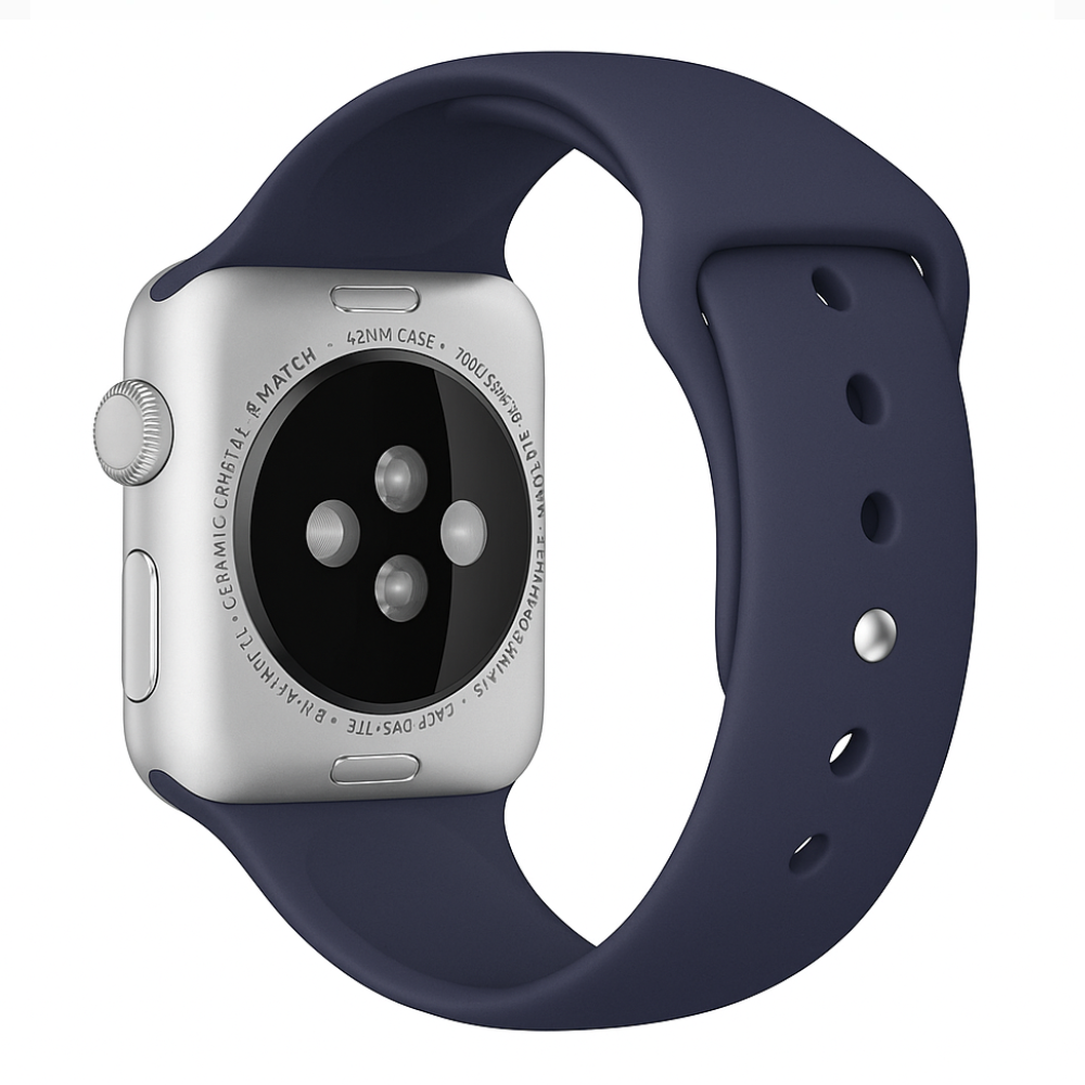 Apple Watch szilikon szíj kék Apple Watch óraszíjhoz