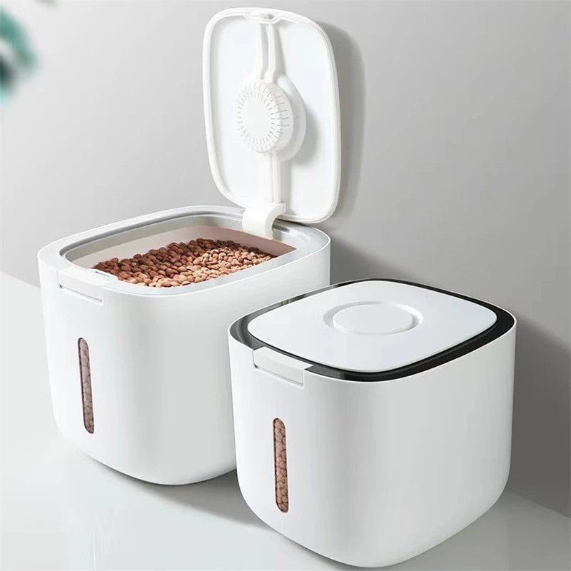 PawGuard 密閉ドッグフード保存容器（計量カップ付き）ペットオーナー向け