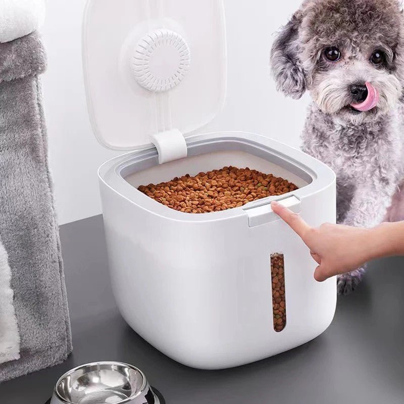 PawGuard 密閉ドッグフード保存容器（計量カップ付き）ペットオーナー向け