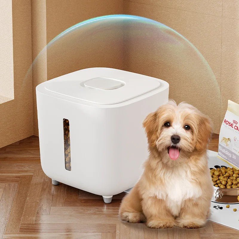 PawGuard 密閉ドッグフード保存容器（計量カップ付き）ペットオーナー向け