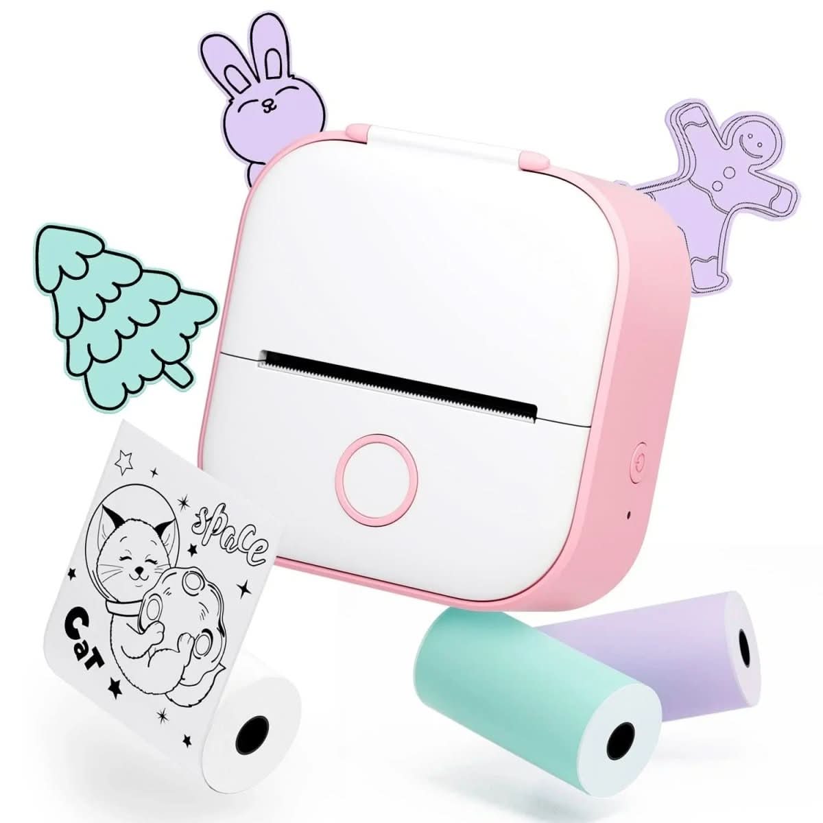 NovaPrint ポケットプリンター インク不要 サーマル ミニ Bluetooth フォトプリンター スマートフォン対応