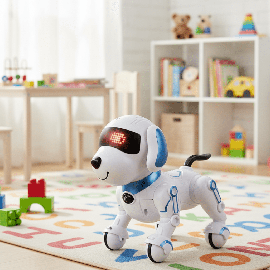 NovaPup タッチとコマンドに反応する子供向けインタラクティブロボット犬