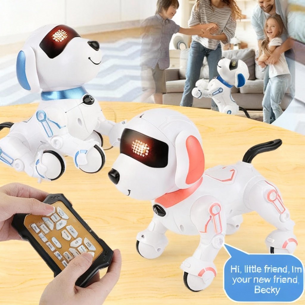NovaPup タッチとコマンドに反応する子供向けインタラクティブロボット犬